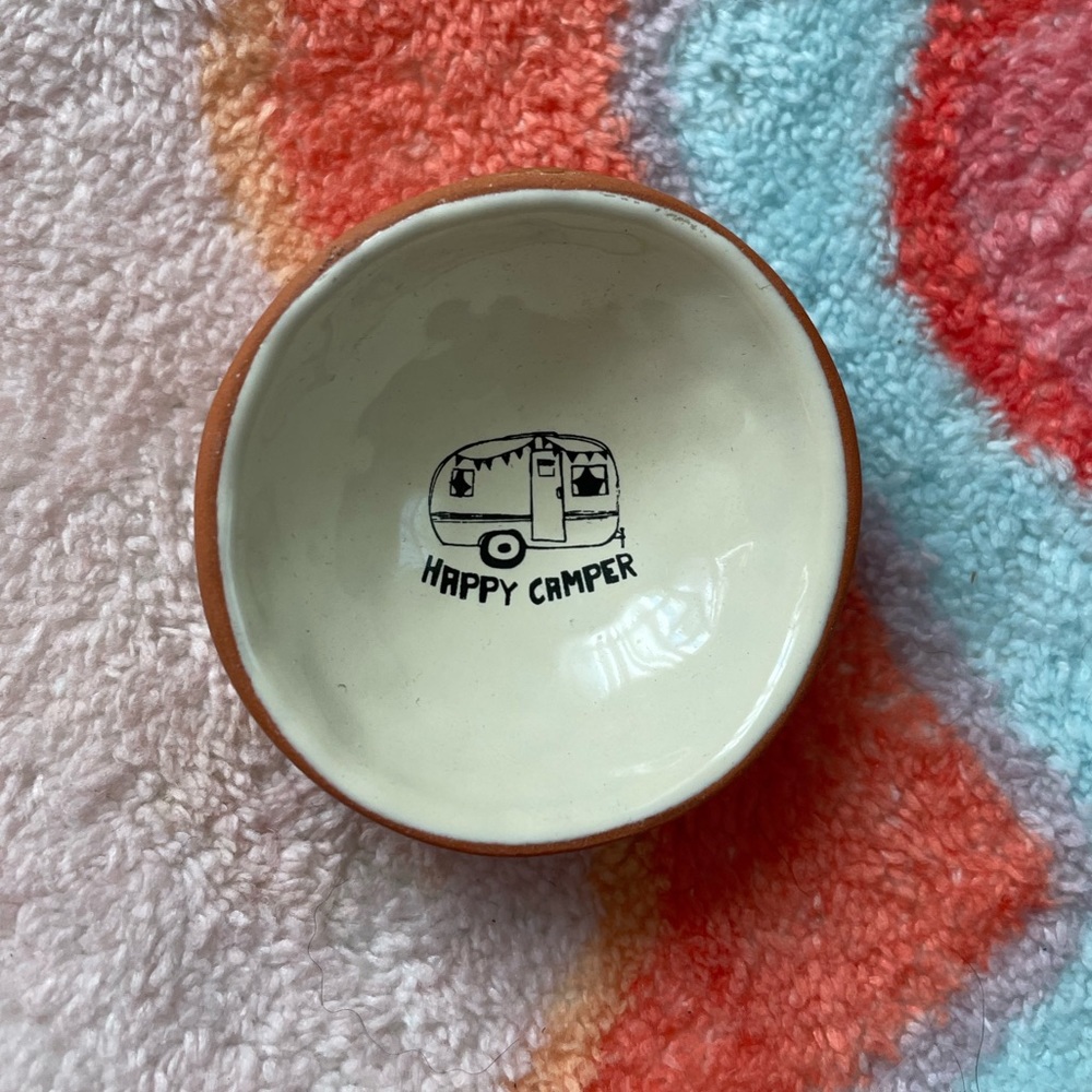 Ceramic and Terracotta Trinket Bowl